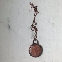 Load image into Gallery viewer, Round Sunstone Necklace - Ready to Ship