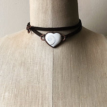 Load image into Gallery viewer, Eye of Shiva Heart Wrap Bracelet/Choker #2 (5/17 Update)