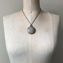 Load image into Gallery viewer, Polychrome Jasper Moon Necklace #9