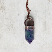 Load image into Gallery viewer, Fluorite Polished Point Necklace #1 - Ready to Ship