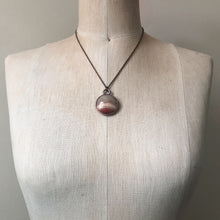 Load image into Gallery viewer, Polychrome Jasper Moon Necklace #6
