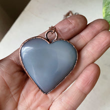 Load image into Gallery viewer, Druzy “Broken Open” Heart Necklace #3 - Ready to Ship