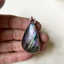 Load image into Gallery viewer, Purple Labradorite Necklace #4 - Ready to Ship
