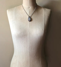 Load image into Gallery viewer, Rainbow Moonstone Necklace on Sterling Silver & Moonstone Rosary Chain Necklace - Ready to Ship (5/17 Update)