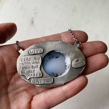 Load image into Gallery viewer, Dendritic Opal Necklace #4 - Sterling Silver