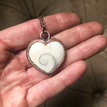 Load image into Gallery viewer, Eye of Shiva Heart Necklace #4