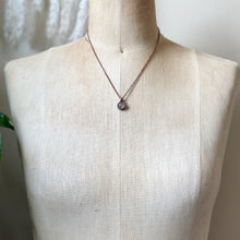 Load image into Gallery viewer, Dainty Round Rainbow Moonstone Necklace - Ready to Ship