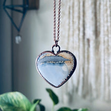 Load image into Gallery viewer, Maligano Jasper Heart Necklace #7