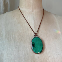 Load image into Gallery viewer, Malachite Necklace #4 - Ready to Ship