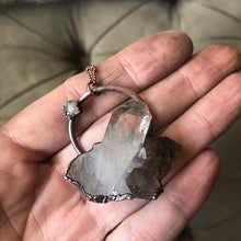 Load image into Gallery viewer, North Star Smoky Quartz Cluster Necklace #2 - Ready to Ship