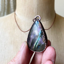 Load image into Gallery viewer, Purple Labradorite Necklace #4 - Ready to Ship