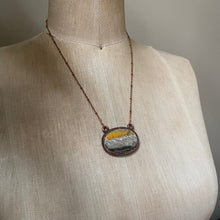 Load image into Gallery viewer, Bumblebee Jasper Oval Necklace #6