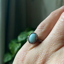 Load image into Gallery viewer, Larimar Ring (Size 5.25-5.5) - Ready to Ship