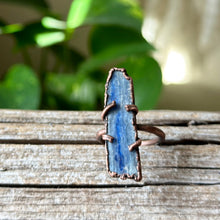 Load image into Gallery viewer, Blue Kyanite Ring (Size 8-8.25) - Ready to Ship