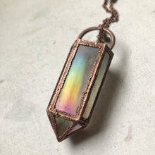 Load image into Gallery viewer, Large Angel Aura Point Lantern Necklace #2- Ready to Ship