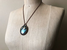 Load image into Gallery viewer, Labradorite Oval Necklace #1 - Ready to Ship (5/17 Update)