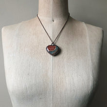 Load image into Gallery viewer, Polychrome Jasper Heart Necklace #3