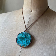 Load image into Gallery viewer, Malachite with Chrysocolla Necklace #4 - Ready to Ship
