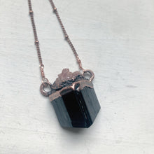 Load image into Gallery viewer, Black Tourmaline &amp; Pink Amethyst Necklace #2
