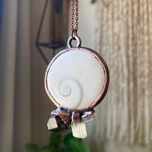 Load image into Gallery viewer, Eye of Shiva New Moon in Cancer Statement Necklace - Ready to Ship