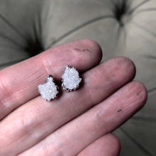 Load image into Gallery viewer, Clear Quartz Druzy Earrings #5 - Ready to Ship
