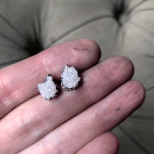 Load image into Gallery viewer, Clear Quartz Druzy Earrings #5 - Ready to Ship