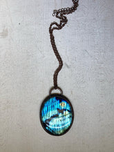 Load image into Gallery viewer, Large Labradorite Oval Necklace - Ready to Ship