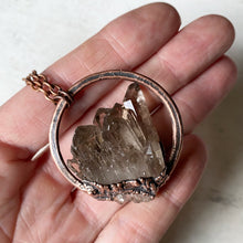 Load image into Gallery viewer, Smoky Quartz Cluster Necklace #2 - Ready to Ship