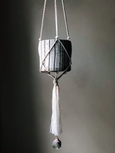 Load image into Gallery viewer, Macrame Plant Holder with Sun Catcher - Made to Order