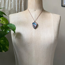 Load image into Gallery viewer, Purple Labradorite Necklace #2 - Ready to Ship
