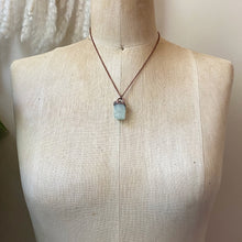 Load image into Gallery viewer, Raw Aquamarine Necklace #2 - Ready to Ship