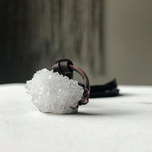 Load image into Gallery viewer, Clear Quartz Druzy Necklace - Ready to Ship