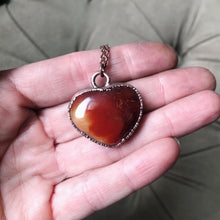 Load image into Gallery viewer, Carnelian Heart Necklace #1