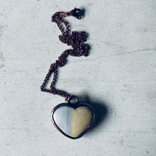 Load image into Gallery viewer, Maligano Jasper Heart Necklace #2