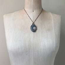 Load image into Gallery viewer, Chalcedony Oval Necklace #4 - Ready to Ship
