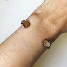 Load image into Gallery viewer, Raw Citrine Chakra Cuff Bracelet - Made to Order