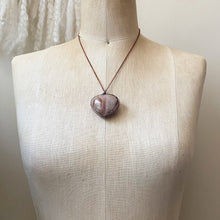 Load image into Gallery viewer, Polychrome Jasper Heart Necklace #5