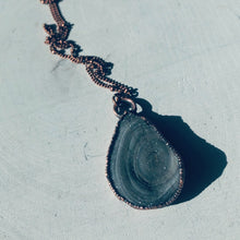 Load image into Gallery viewer, Chalcedony Teardrop Necklace #3 - Ready to Ship