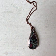Load image into Gallery viewer, Eudialyte Teardrop Necklace #1 - Ready to Ship