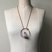 Load image into Gallery viewer, Vera Cruz Amethyst Cluster Necklace #4 - Ready to Ship