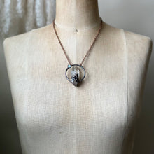 Load image into Gallery viewer, Clear Quartz Cluster & Raw Opal Necklace - Ready to Ship