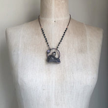 Load image into Gallery viewer, Smoky Quartz Cluster &amp; Rainbow Moonstone Necklace #4 - Ready to Ship
