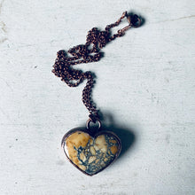Load image into Gallery viewer, Maligano Jasper Heart Necklace #1