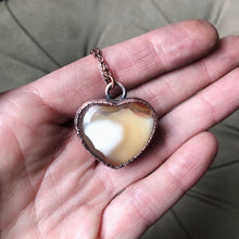 Load image into Gallery viewer, Carnelian Heart Necklace #1