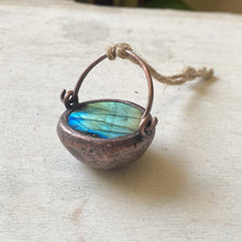 Load image into Gallery viewer, Labradorite Cauldron #6