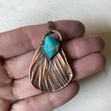 Load image into Gallery viewer, Butterfly Wing & Amazonite Necklace