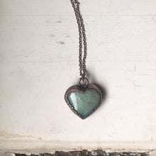 Load image into Gallery viewer, Amazonite Heart Necklace #5