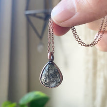 Load image into Gallery viewer, Tourmalinated Quartz Necklace #1