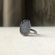 Load image into Gallery viewer, Druzy Portal of the Heart Ring #1 (Size 5.25-5.5) - Ready to Ship
