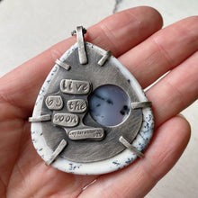 Load image into Gallery viewer, Dendritic Opal Necklace #6 - Sterling Silver